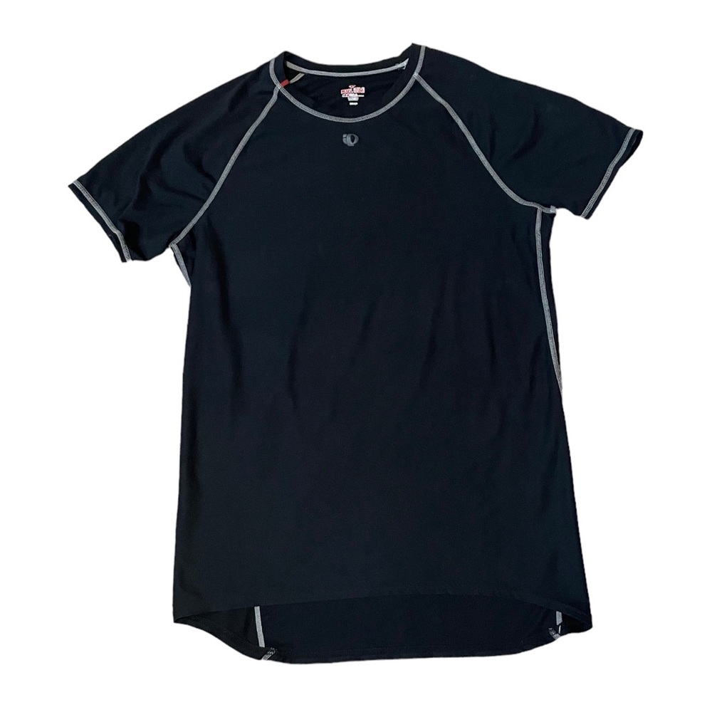PEAL IZUMI P.R.O. Series Black Mesh Bicycling Shirt, Activewear Short Sleeve